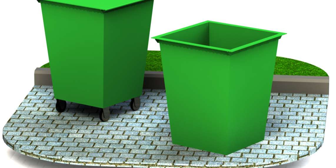 мусорные баки