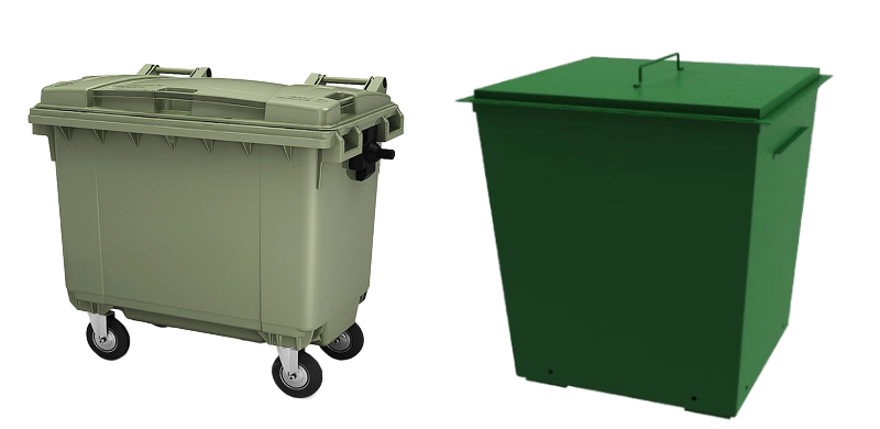 Подбираем мусорный контейнер в зависимости от специфики вашей деятельности